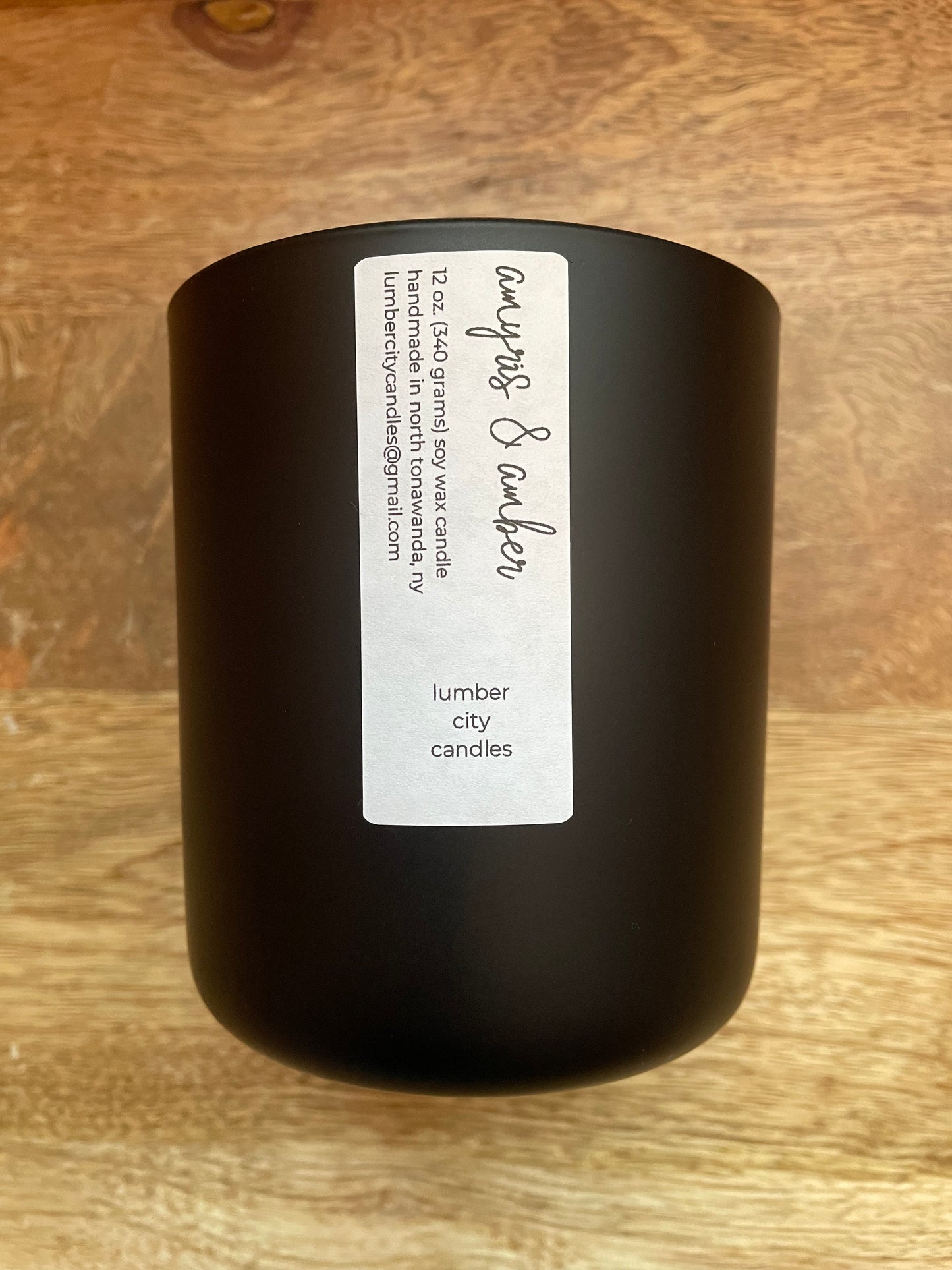 Amyris & Amber 12oz.