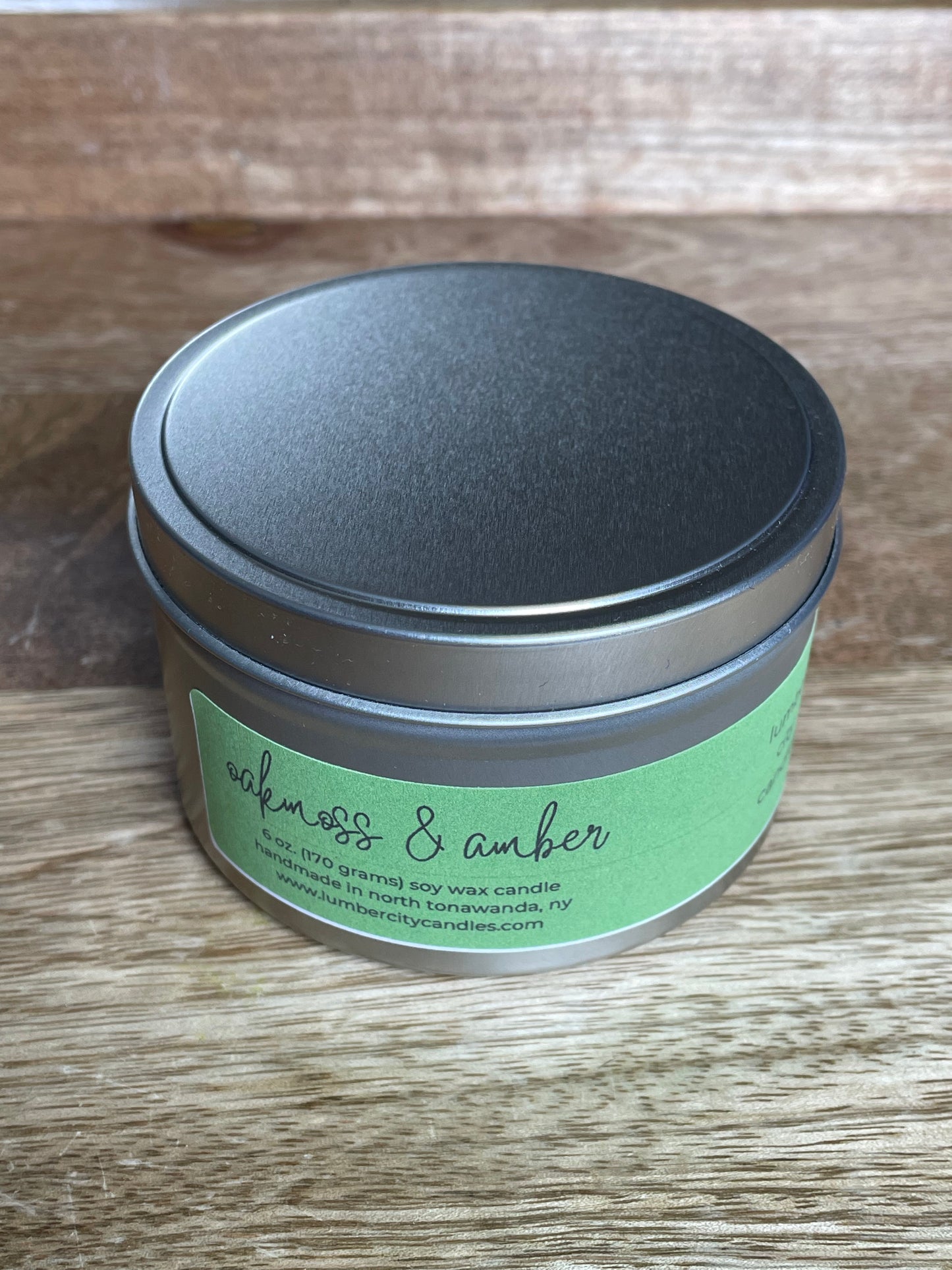 Oakmoss & Amber 6oz.