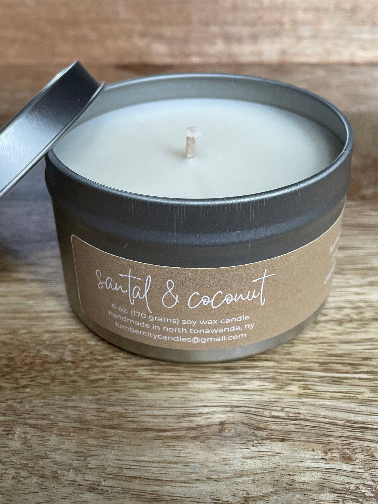 Santal & Coconut 6oz.