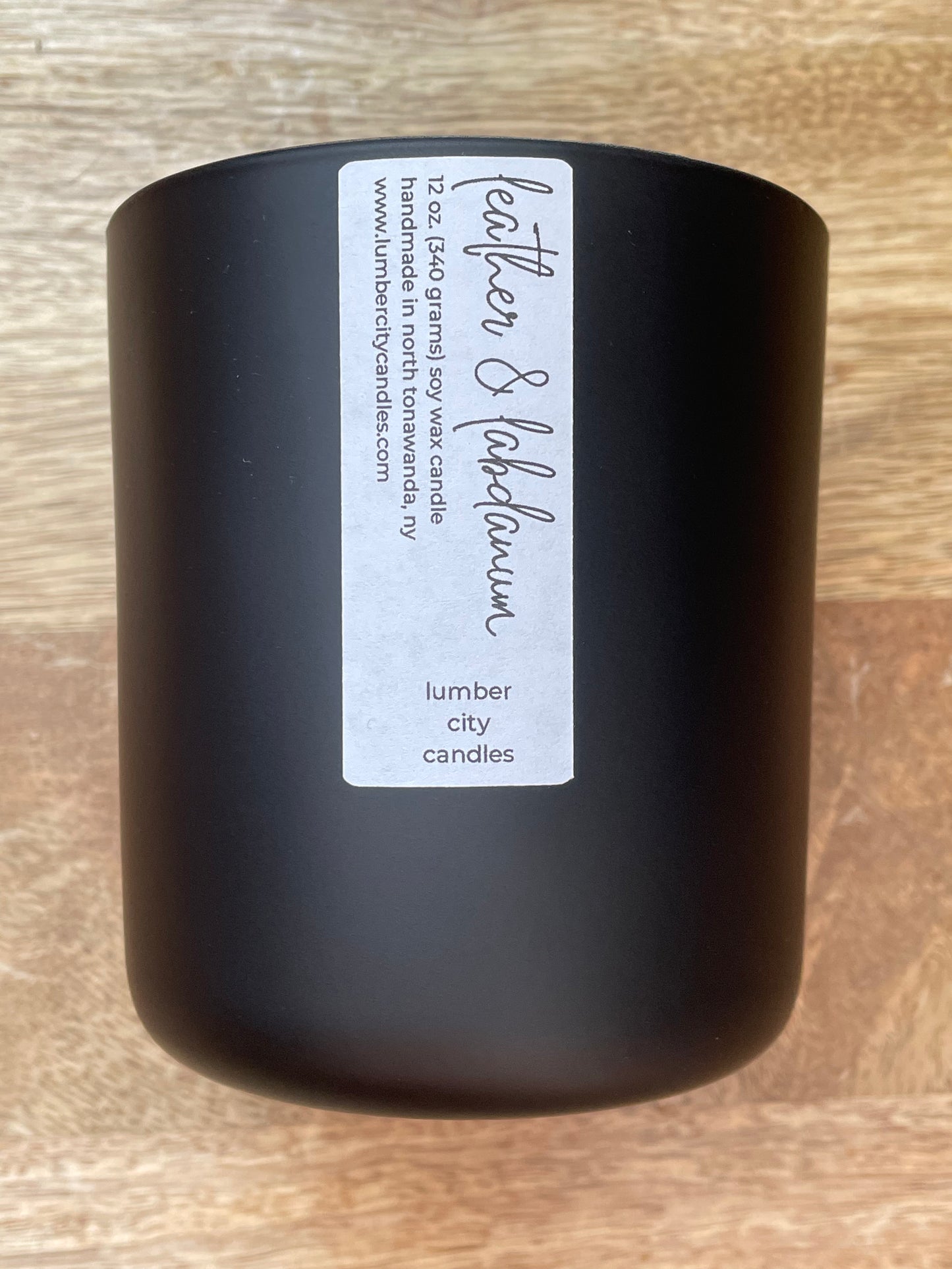 Leather & Labdanum 12oz.