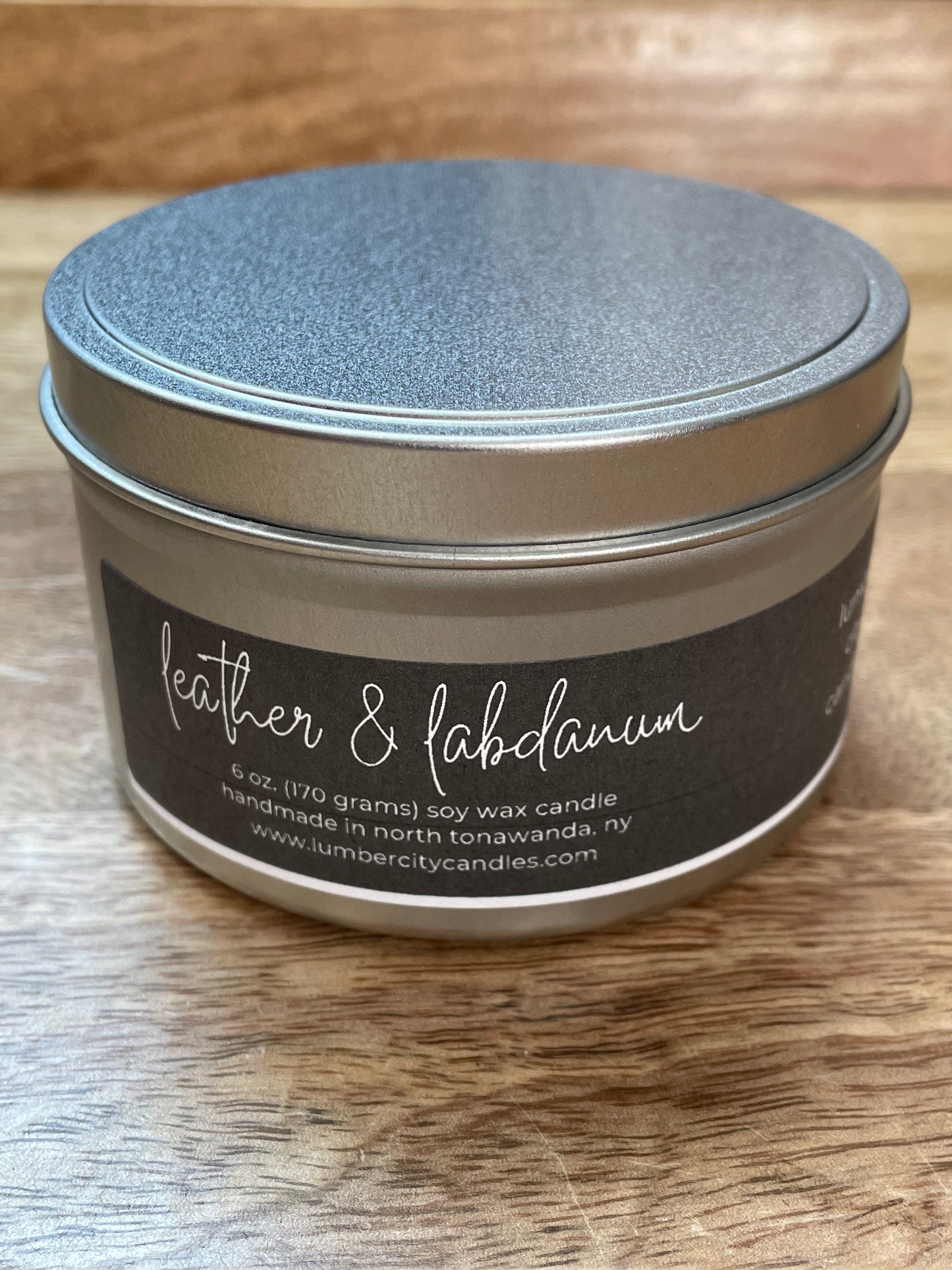 Leather & Labdanum 6oz.